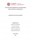 Seguros en el Perú Pacifico seguros