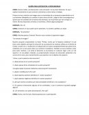 Guion entrevsitas a profundidad