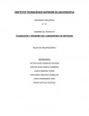 Planeación y rediseño del laboratorio de métodos