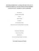 Sintomas depresivos y alteración ejecutiva en personas con diagnóstico de deterioro cognitivo