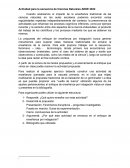 Actividad para la secuencia de Ciencias Naturales