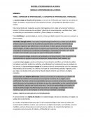 Resumen epistemología de la ciencia módulo 1