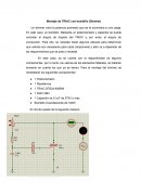 Montaje de TRIAC con bombillo (Dimmer)
