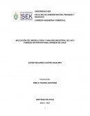 Aplicación del modelo FODA y analisis industrial de las 5 fuerzas de Porter para Correos de Chile