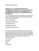 Exámen contabilidad