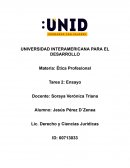 Fundamentos de la Ética Profesional