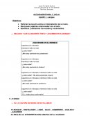 Actividades apoyo pedagógico 2° Grado