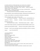 Planificación de actividades para Los “Quito Cuna Yaruqui”