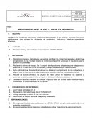 Procedimiento para aplicar la disciplina progresiva