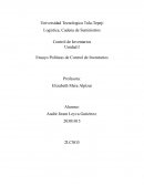 Políticas de Control de Inventarios