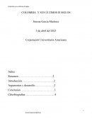 Colombia y sus últimos lll siglos