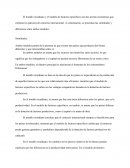 Modelo ricardiano y factores especificos