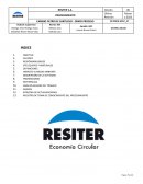 Cambio filtro de cartucho - oxido proceso