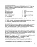 Caso de Costeo por Procesos