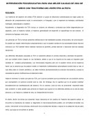 Trastorno del espectro autista. Intervención psicoeducativa