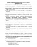 Esquema de trabajo análisis de los códigos de ética de los colegios profesionales del Perú