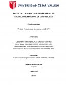 Análisis Financiero de la empresa LAIVE S.A.
