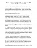 Impacto de los procesos químicos usados en la minería en la salud humana y el medio ambiente en el Perú