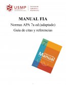 Normas APA 7a ed.(adaptado) Guía de citas y referencias