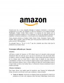 Estrategia empresarial Amazon