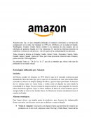 Estrategia empresarial Amazon