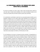 La comunidad LGBTIQ+ de verdad esta bien vista por la sociedad