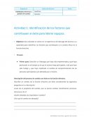 Actividad 1: Identificación de los factores que contribuyen al éxito para liderar equipos