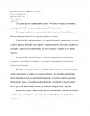 Narrativa Evaluativa del Período de Inicio
