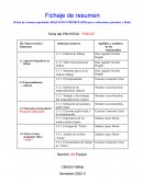 Ficha de resumen “TRILCE”