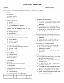 Test de estilos de aprendizaje s/r