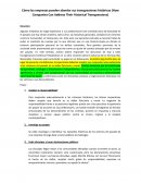 Cómo las empresas pueden abordar sus transgresiones históricas (How companies can adress their historical transgressions)