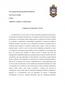 Competencia Comunicativa y Escrita