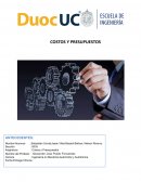 Costo y presupuesto. Servicios de mecánica Express KNO´S