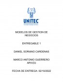 Entregable 1 Modelos de gestión de negocios