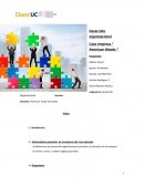 Caso empresa “ American Woods “