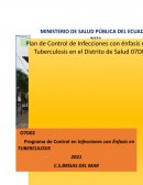 Programa de Control en Infecciones con Énfasis en TB del Distrito 07D02