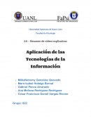 Resumen de videos explicativos "interfaz de power point"