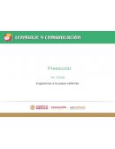 Preescolar. Juguemos a la papa caliente