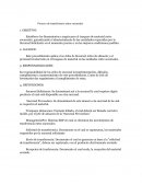 Proceso de transferencia entre sucursales