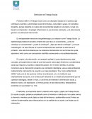 Definición de Trabajo Social