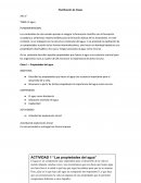 Planificacion de clases 1 año. El agua