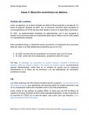 Análisis Situación Económica en México