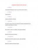 Comandos básicos de Matlab