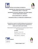 Proyecto: Propuesta de la creación de una EPS de Elaboración de productos de limpieza