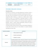 Educación inclusiva