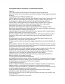 Cuestionario sobre el documental “La revolución mexicana”