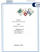 Operaciones y logistica . Corporación Rico