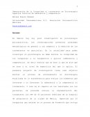 Demostración de la Integridad al tratamiento en Psicoterapia aspectos teóricos de adherencia y competencia