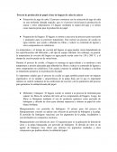 Proceso de producción de papel a base de bagazo de caña de azúcar