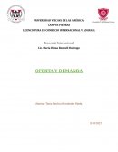 Oferta y Demanda: cuadro comparativo